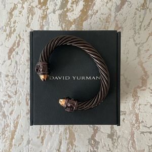 NEW David Yurman Renaissance Bracelet
in Rose Gold and Chocolate Aluminum
10mm